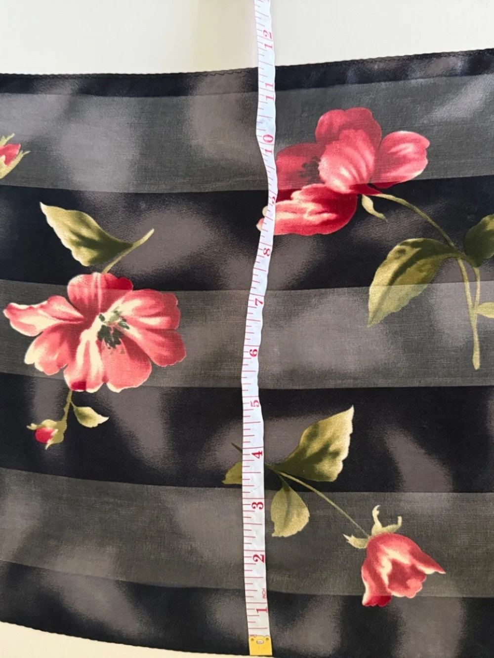 Beautiful Laura Ashley 100% Silk Scarf